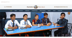 Desktop Screenshot of panchsheelschool.com